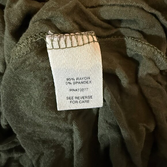 Mudd stretchy t-shirt - olive green color - Picture 4 of 5